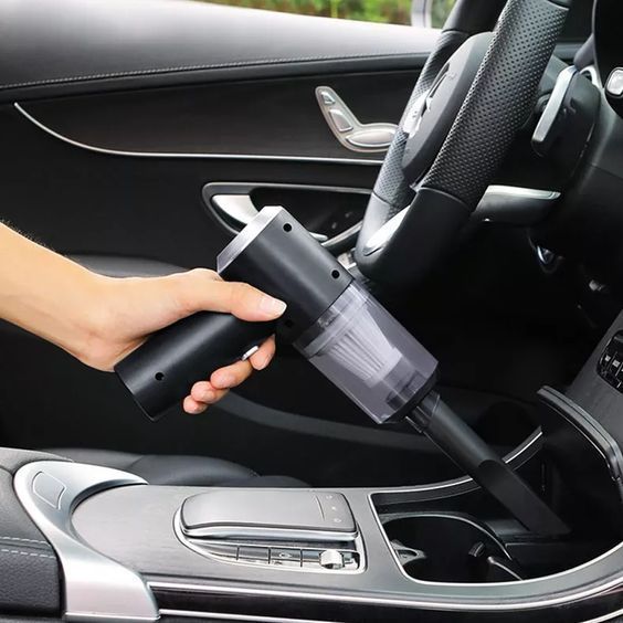 2-in-1 Portable Air Duster & Wireless Vacuum Cleaner – Compact, Rechargeable Mini Blower & Suction Tool