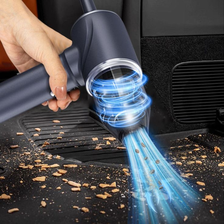 2-in-1 Portable Air Duster & Wireless Vacuum Cleaner – Compact, Rechargeable Mini Blower & Suction Tool